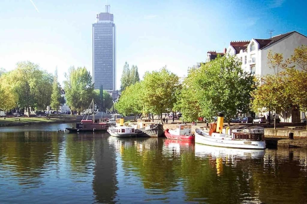 Bel Ecrin Sur L'Ile De Nantes - Gare Tgv, Chu, Congres 아파트 외부 사진