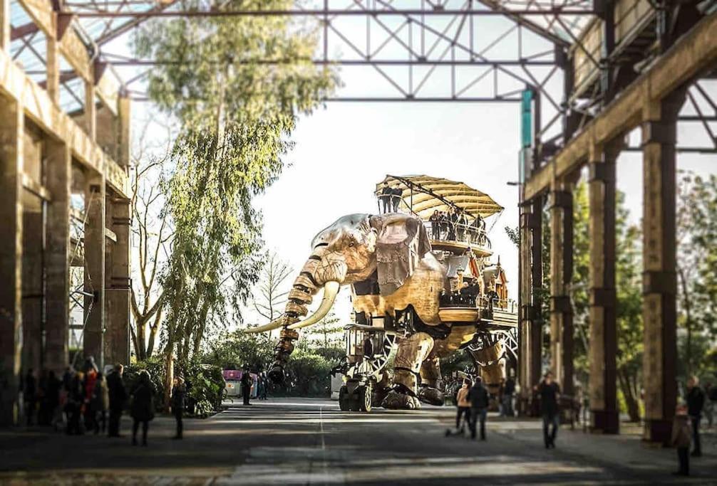 Bel Ecrin Sur L'Ile De Nantes - Gare Tgv, Chu, Congres 아파트 외부 사진